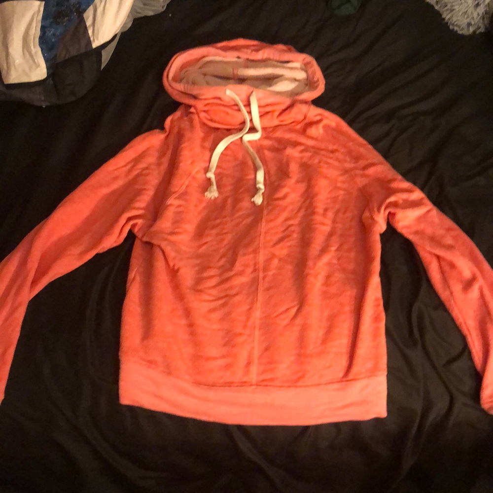 Coral pink sweatshirt